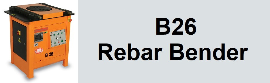 B26 Rebar Bender